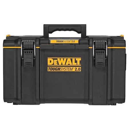 Stanley DeWalt ToughSystem 2.0 21.75 in. Large Tool Box Black/Yellow DWST08300